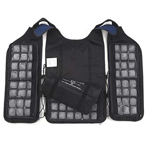 FlexiFreeze Personal Ice Vest – Cooling Vest for Hot Weather (Zipper Closure) (Vest + Extra Panel Bundle) thumbnail 6