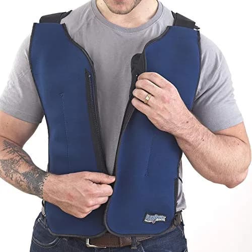 FlexiFreeze Personal Ice Vest – Cooling Vest for Hot Weather (Zipper Closure) (Vest + Extra Panel Bundle) thumbnail 8