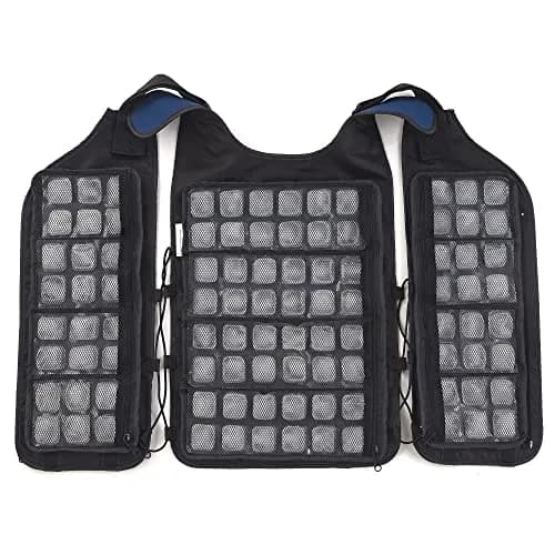 FlexiFreeze Personal Ice Vest – Cooling Vest for Hot Weather (Zipper Closure) (Vest + Extra Panel Bundle) thumbnail 3