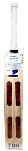 T TABAKH Dhoni TON Thala Players Kashmir Willow Leather Bat Short Handle | Genuine Cricket Equipment thumbnail 2