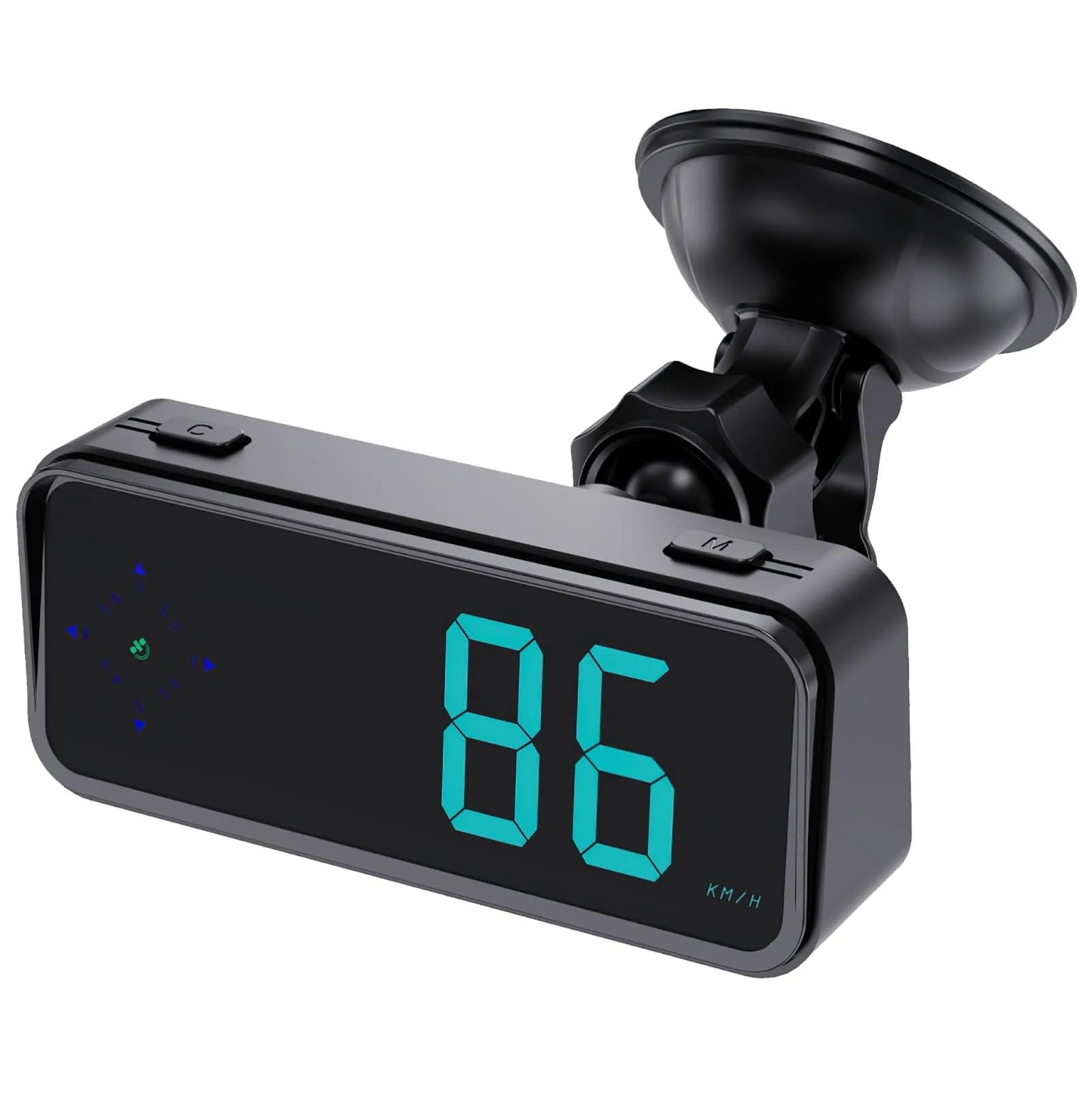 GUGUMO GPS Digital Speedometer for Car MPH | Universal HUD Speed Meter with LED Large Font thumbnail 1