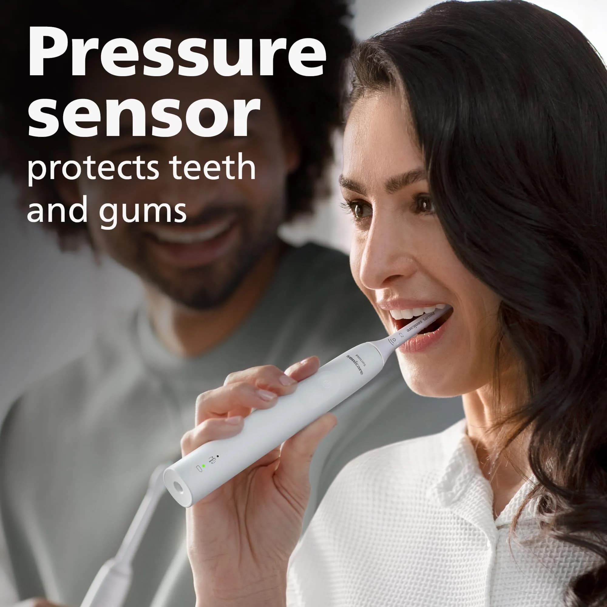 Philips Sonicare 4100 Rechargeable Electric Toothbrush White | Advanced Plaque Removal with Pressure Sensor - view 4