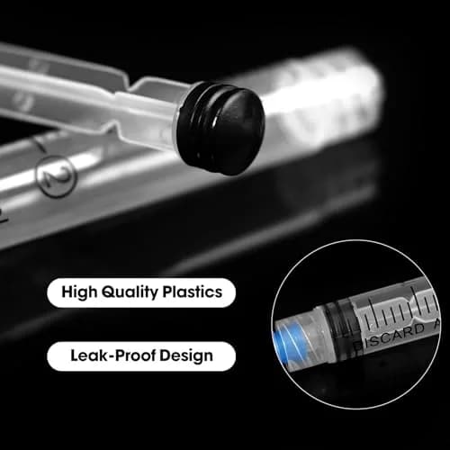 Maydeyy 2.5ml Luer Lock Syringe with 23Ga 1inch | Disposable Lab Supplies Pack of 100 thumbnail 4