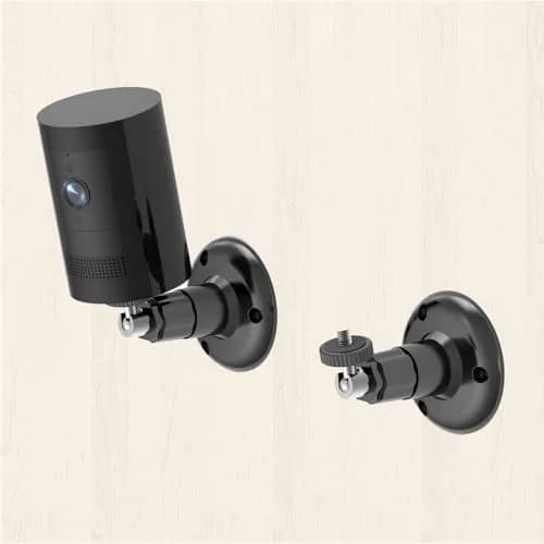 Gresur Black 2 Pack Mount Bracket for Surveillance Cameras | Adjustable & Durable thumbnail 4