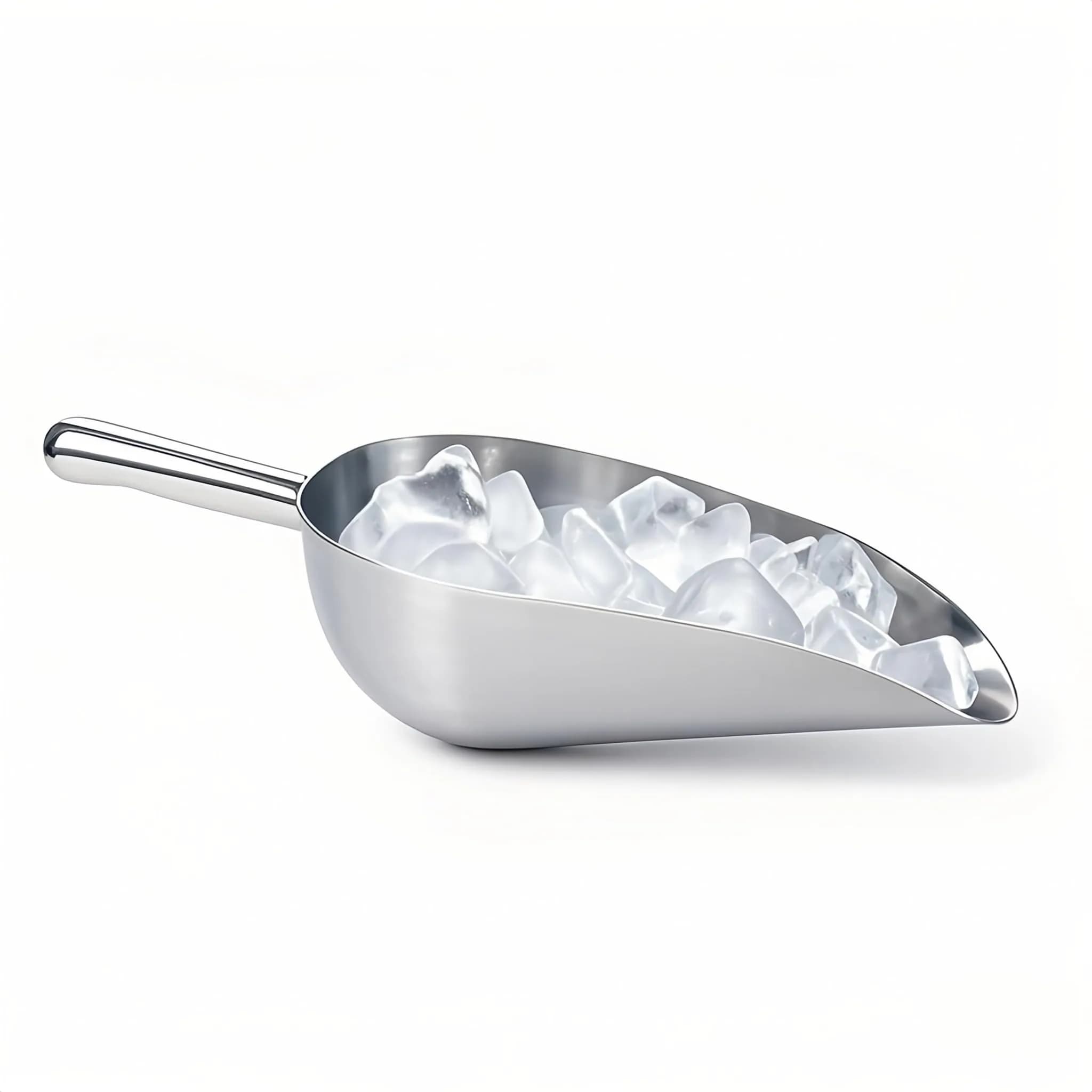 RyanDesign Heavy-Duty Cast Aluminum Kitchen Scoop 12oz (355ml) | Commercial Grade Rust-Proof S-Handle for Ice, Flour, Pet Food - view 9