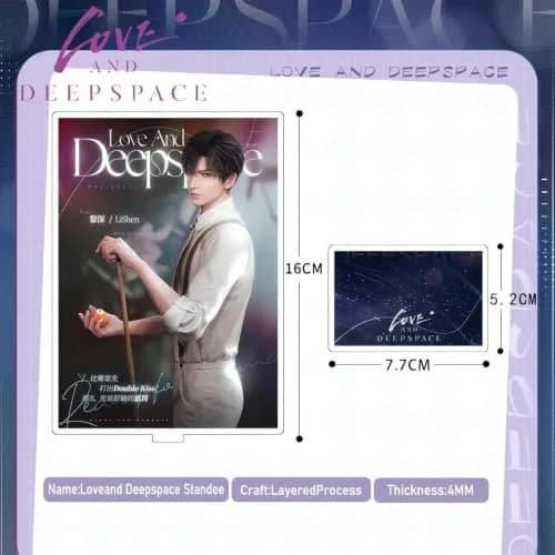 GOLEHS Love and Deepspace Acrylic Stand Figure – 6.4" Collectible Display for Fans & Collectors thumbnail 4