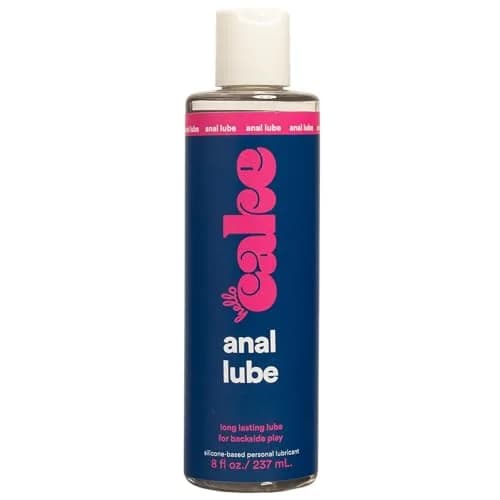 Cake Anal Lube - Silicone-Based Personal Lubricant, 8 Fl Oz | Waterproof, Long-Lasting, Safe for All Condoms thumbnail 1