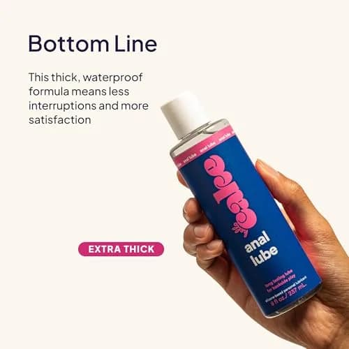 Cake Anal Lube - Silicone-Based Personal Lubricant, 8 Fl Oz | Waterproof, Long-Lasting, Safe for All Condoms thumbnail 5