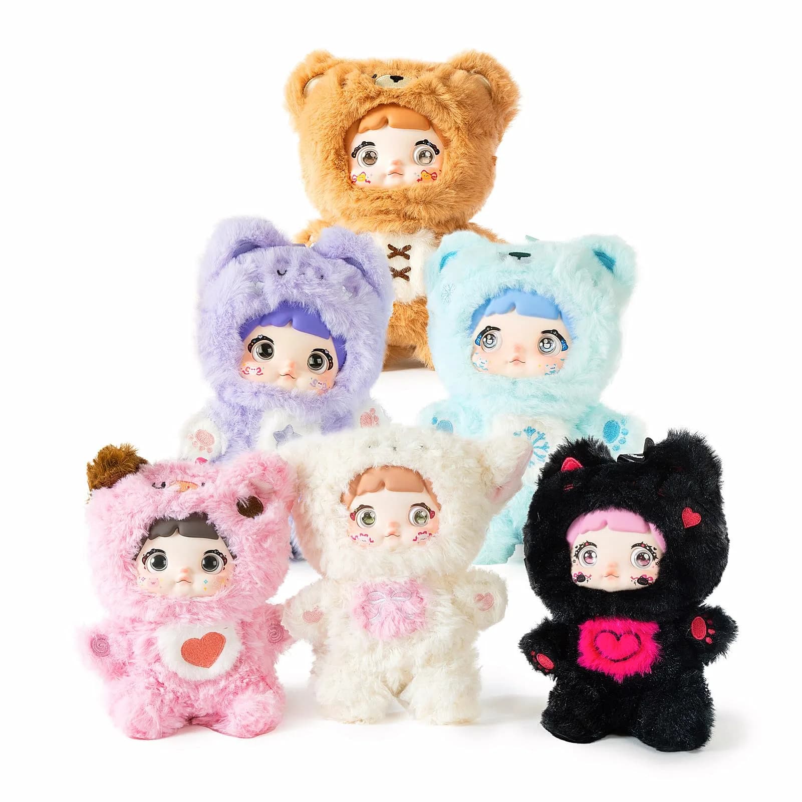 BIRZWOT Nommi Plush Blind Box 8.5 in | Cute Mystery Plush Toy for Kids & Collectors