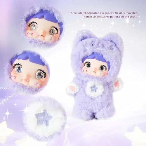 BIRZWOT Nommi Plush Blind Box 8.5 in | Cute Mystery Plush Toy for Kids & Collectors thumbnail 3