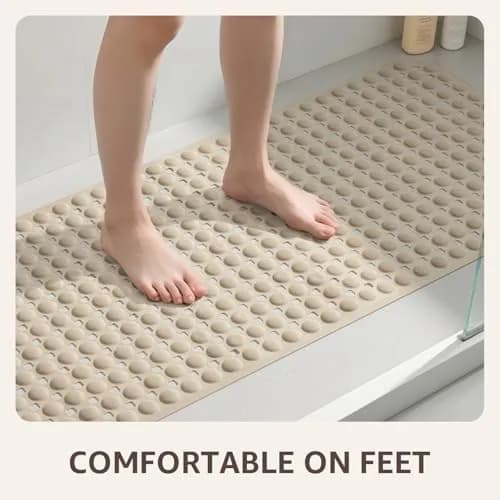 OTHWAY Non-Slip Bath Tub Shower Mat 90cm x 40cm (35" x 16") | Secure Grip for Wet Surfaces thumbnail 5
