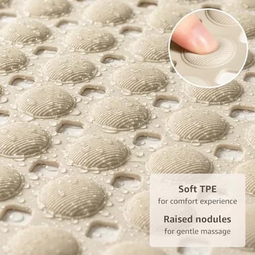 OTHWAY Non-Slip Bath Tub Shower Mat 90cm x 40cm (35" x 16") | Secure Grip for Wet Surfaces thumbnail 2