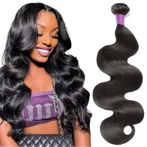 ANNELBEL 16 Inch Body Wave Human Hair Bundles | 100% Unprocessed Brazilian Virgin Hair thumbnail 1