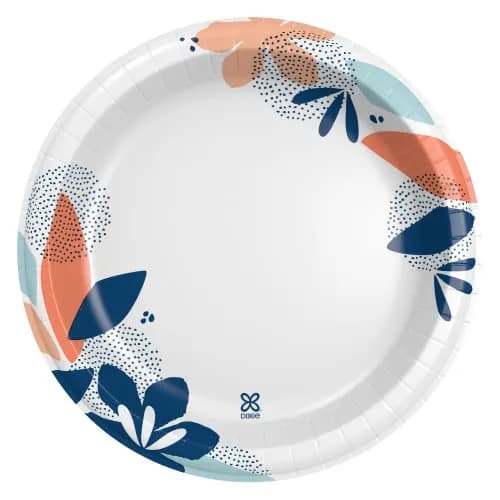 Dixie Ultra Paper Plates 10 Inch (258 Count) | 2X Stronger, Soak-Proof, Microwave-Safe | Kosher Certified thumbnail 7