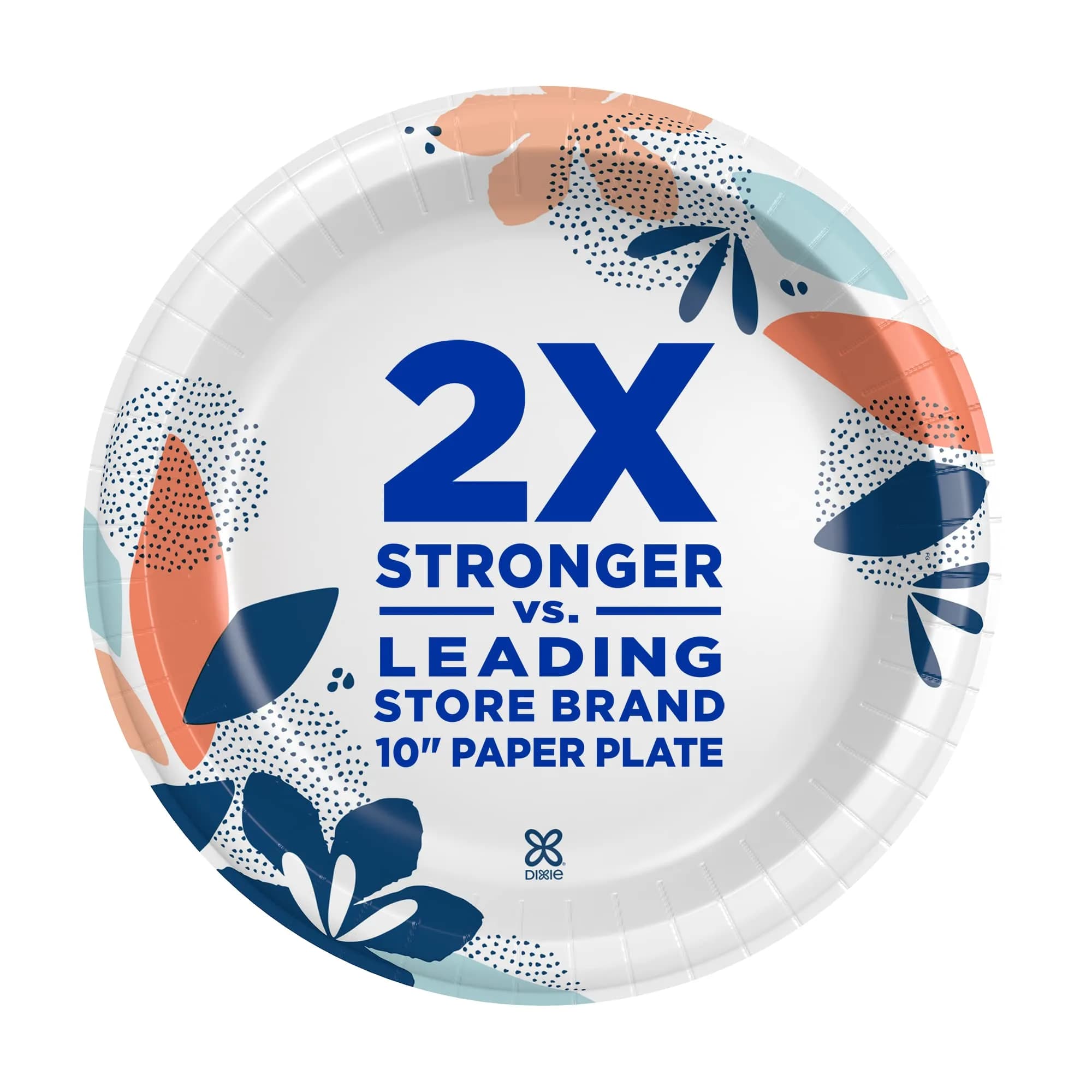 Dixie 25.4cm (10 Inch) Paper Plates Value Pack (86 Count, 3-Pack) | 2X Stronger Disposable Plates - view 4