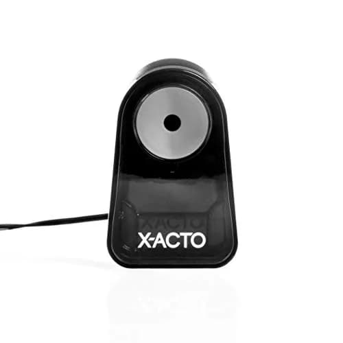 X-Acto Pencil Sharpener, Mighty Mite Electric, with Pencil Saver®, SafeStart® Motor, Black, Pack of 3 | Precise Tips, Less Frustration thumbnail 7