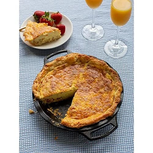 Lodge Cast Iron Pie Pan 9 Inch (Pack of 3) | Durable, Even-Heat Baking Pan for Pies & More thumbnail 7