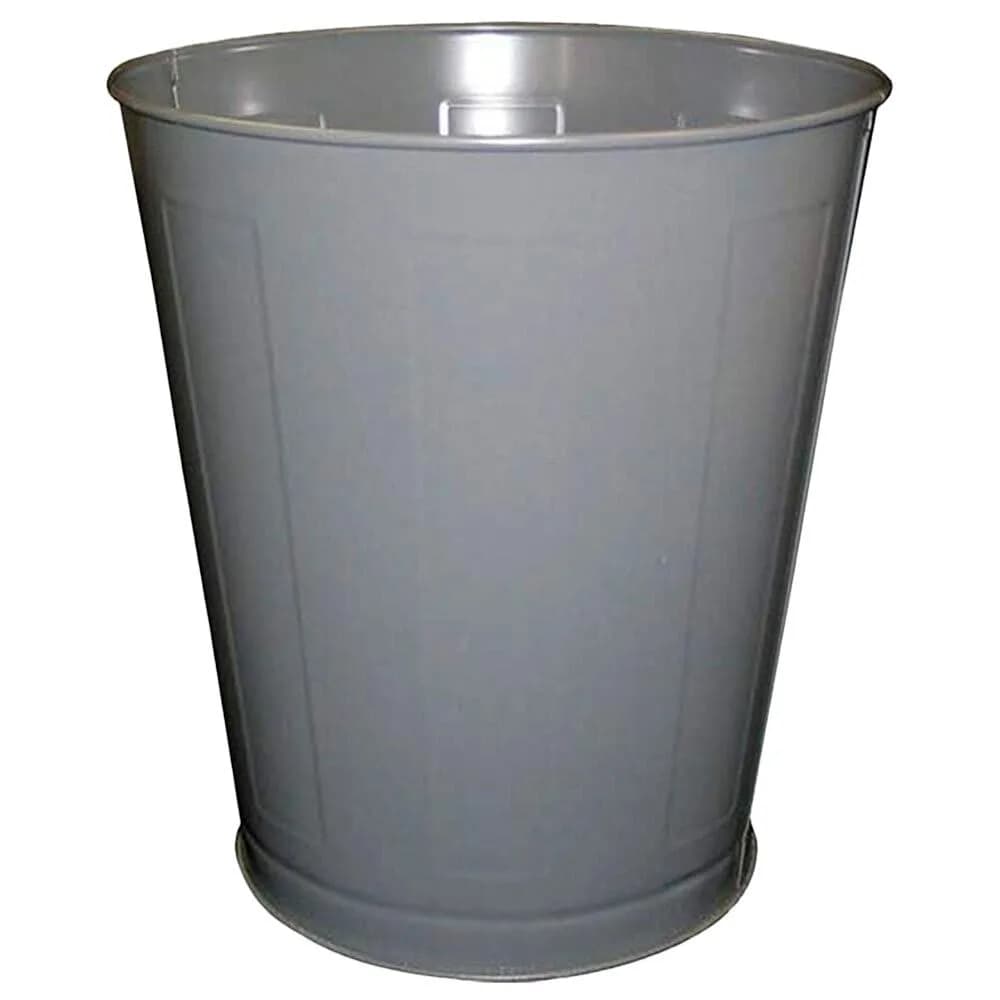 Industry Clean One Heavy-Duty Metal Wastebaskets 25.5 L (28 Quarts) — Pack of 6 - main product image