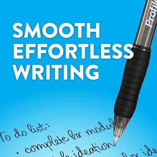 Paper Mate Profile Retractable Ballpoint Pens, Assorted Colors, Bold 1.4mm Tip, 144 Count | Smooth Ink Flow Writing Instrument thumbnail 4