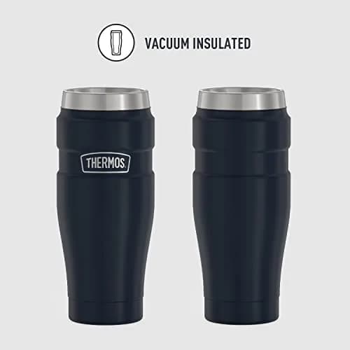 THERMOS Stainless King 16oz Travel Tumbler - Midnight Blue, 4-Pack thumbnail 2