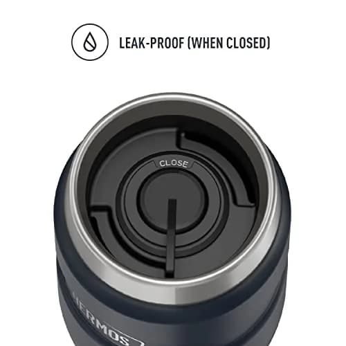 THERMOS Stainless King 16oz Travel Tumbler - Midnight Blue, 4-Pack thumbnail 3