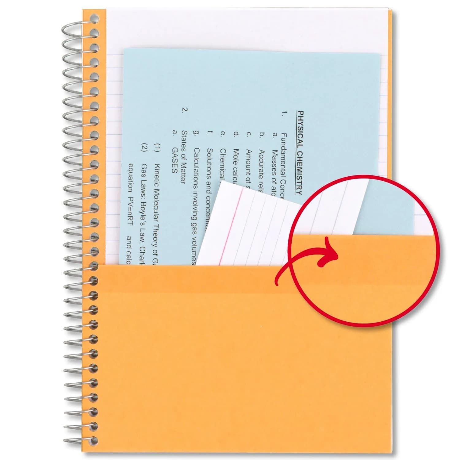 Five Star Spiral Notebook 2 Subject College Ruled 80 Sheets Tidewater Blue (Pack of 12) | Lasts All Year Guaranteed - view 2