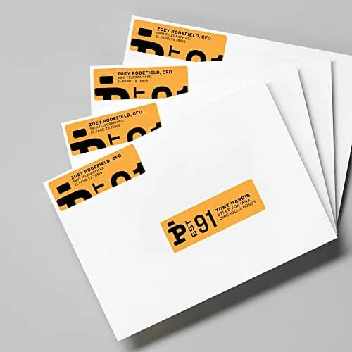 Avery Printable Address Labels 0.75" x 2.25" Matte White 750 Labels (Pack of 5) | Sure Feed Technology thumbnail 7