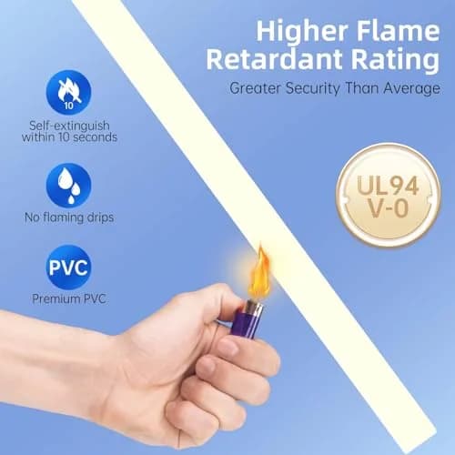 Delamu 142in Beige Cable Raceway Kit | UL94 V-0 Rated for 2-3 Wires on Wall thumbnail 6