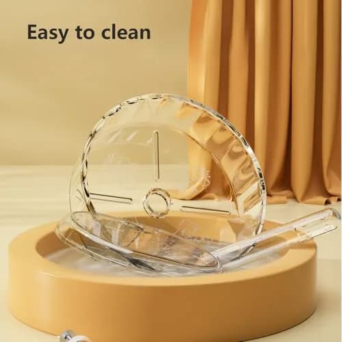 Fanlahmtasy 9.5in Large Hamster Wheel | Whisper-Quiet & Adjustable for Syrian Hamsters thumbnail 4