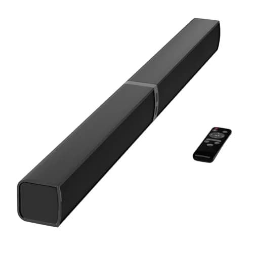 MZEIBO 2.1 Channel Soundbar 80W Detachable Bluetooth Home Theater Audio System 81.28 cm (32 inches) thumbnail 1