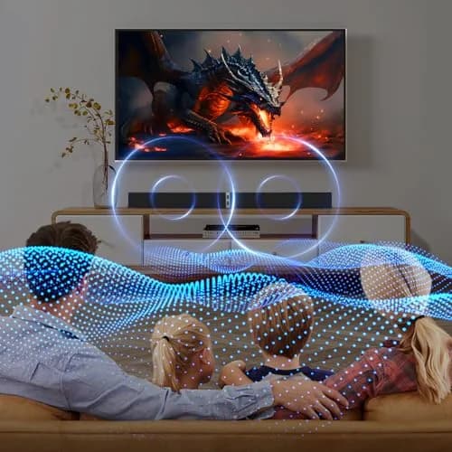 MZEIBO 2.1 Channel Soundbar 80W Detachable Bluetooth Home Theater Audio System 81.28 cm (32 inches) thumbnail 8