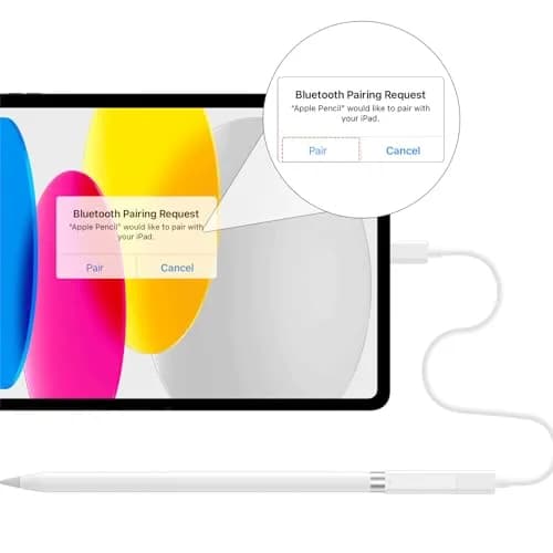 TechMatte Apple Pencil 1st Gen Charging Adapter | Lightning to USB-C Connector for iPad 10th/11th Gen thumbnail 5