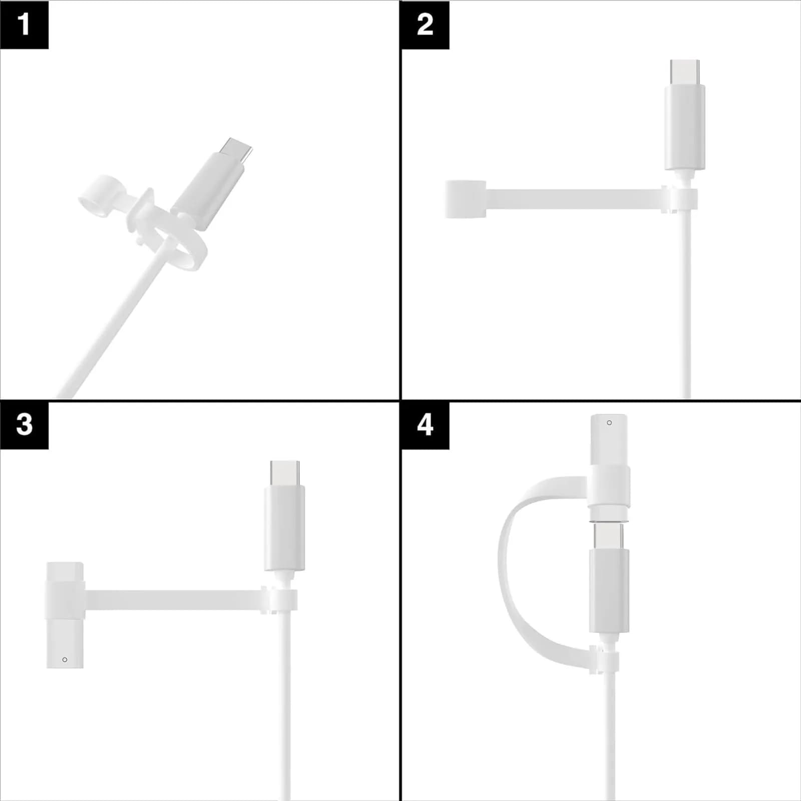 TechMatte Apple Pencil 1st Gen Charging Adapter | Lightning to USB-C Connector for iPad 10th/11th Gen - view 8