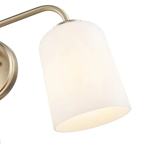 ML Lighting Laphia 22" Wide 3-Light Vanity - Modern Gold | Stylish Bathroom Fixture with 300W Brightness thumbnail 4