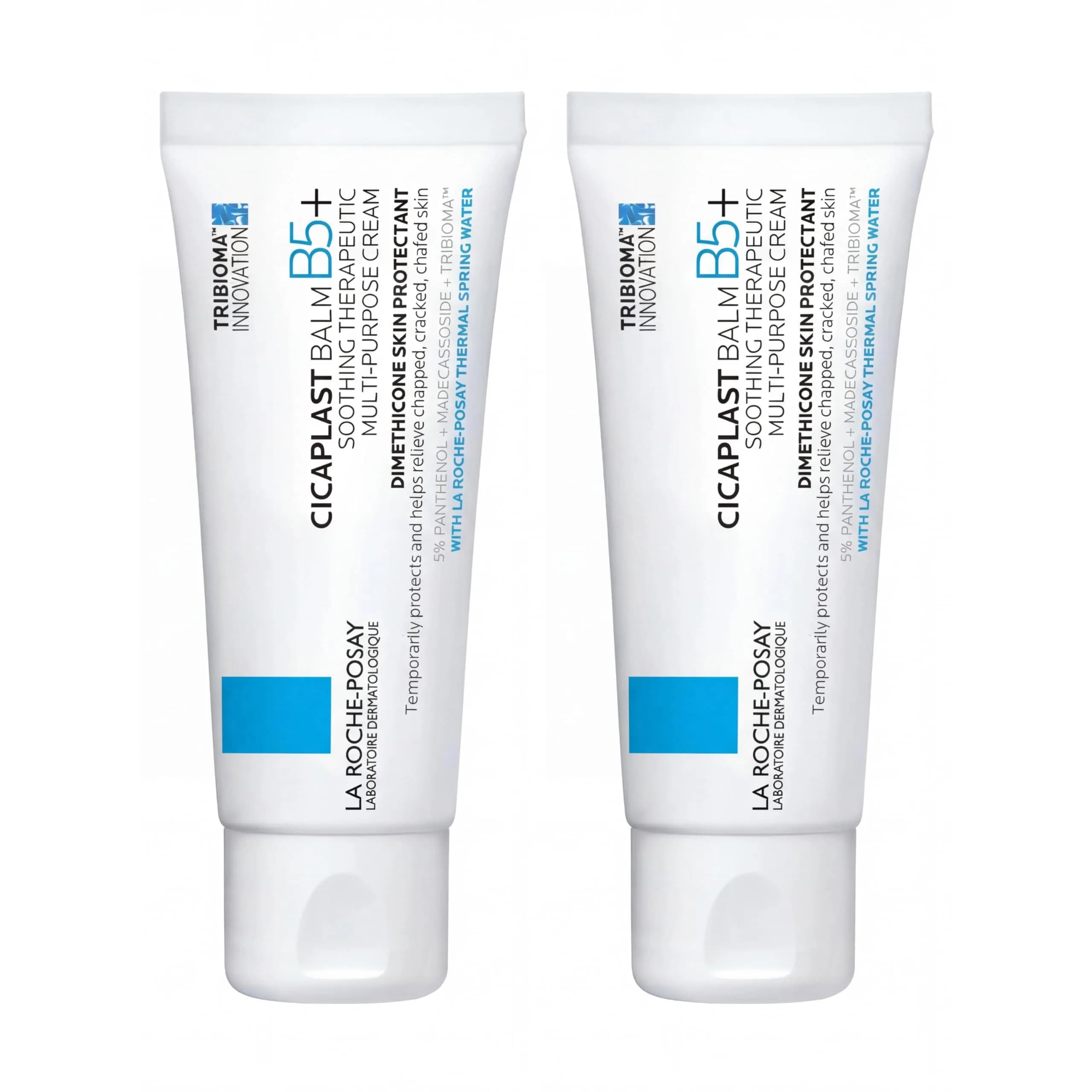 La Roche-Posay Cicaplast Balm B5 Multi-Purpose Cream 80ml (2.7 Fl Oz) | Soothes Dry, Irritated Skin