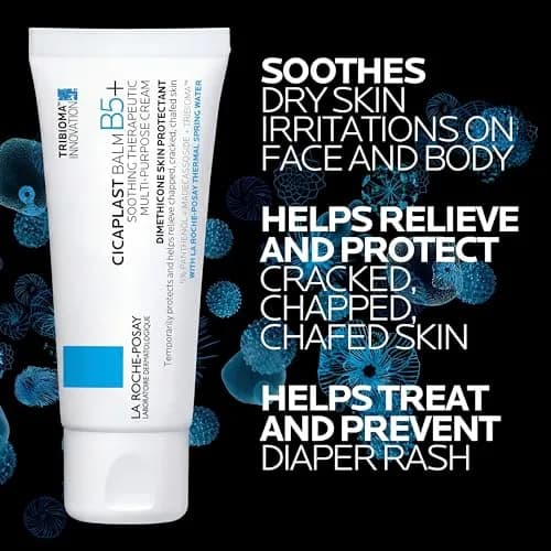 La Roche-Posay Cicaplast Balm B5 Multi-Purpose Cream 80ml (2.7 Fl Oz) | Soothes Dry, Irritated Skin thumbnail 4