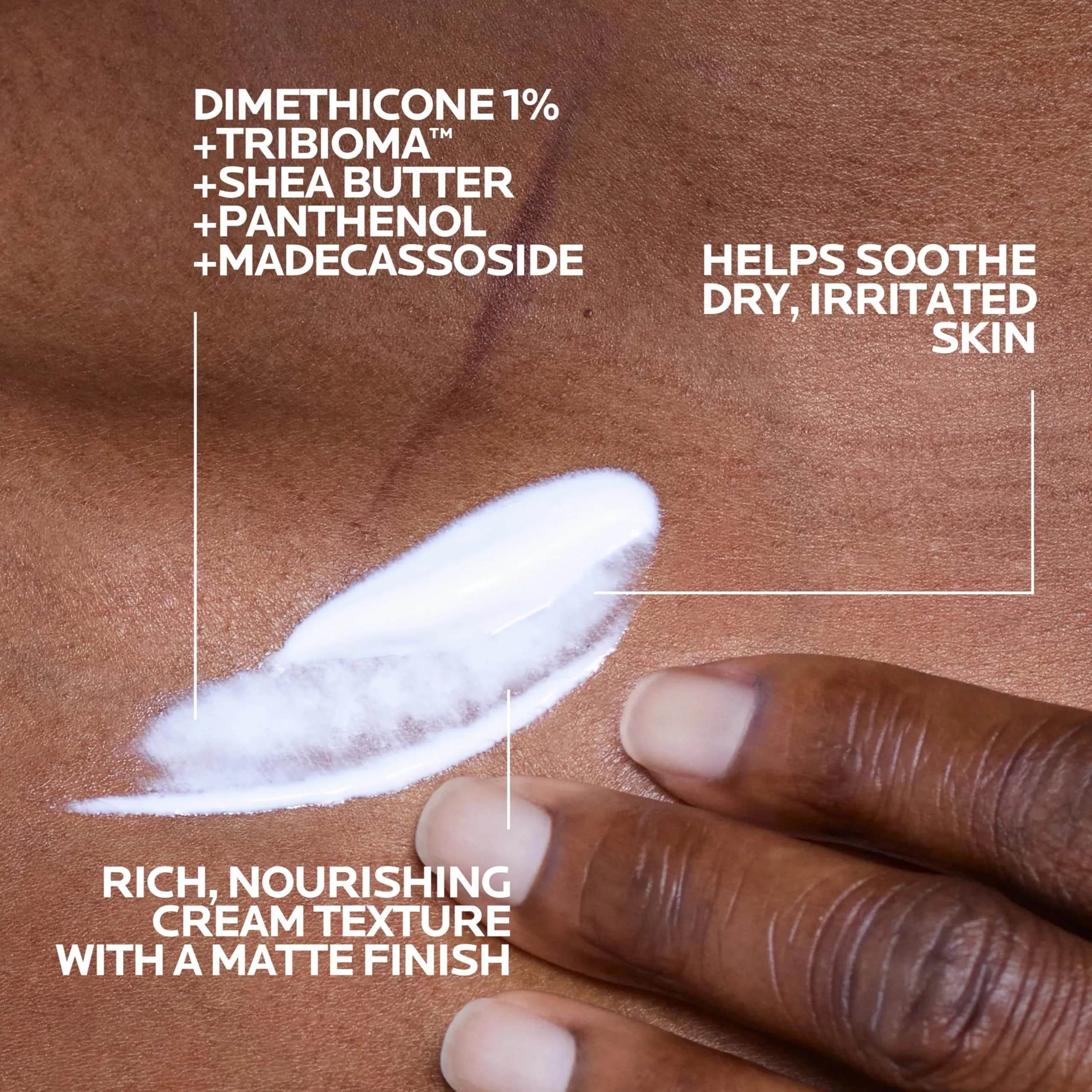 La Roche-Posay Cicaplast Balm B5 Multi-Purpose Cream 80ml (2.7 Fl Oz) | Soothes Dry, Irritated Skin - view 3