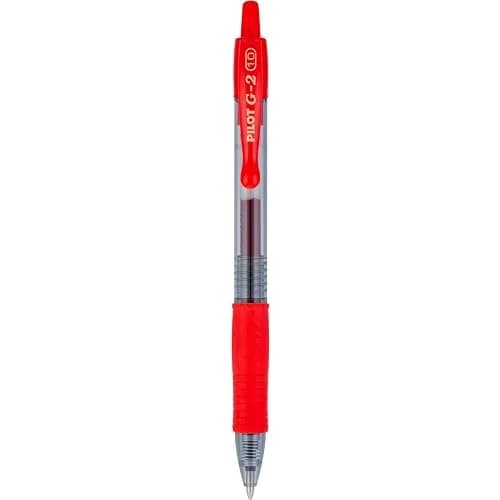 PILOT G2 Premium Retractable Gel Pens, Bold Point, Red Ink, 1.0mm Line, 12 Count (Pack of 12) | Longest-Lasting Gel Ink Pen thumbnail 6