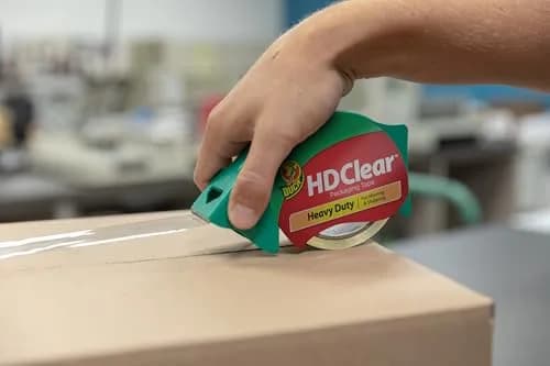 Duck HD Clear Packing Tape Refills - 6 Rolls, 1.88 in. x 54.6 Yards Each | Heavy Duty Shipping & Moving Tape thumbnail 6