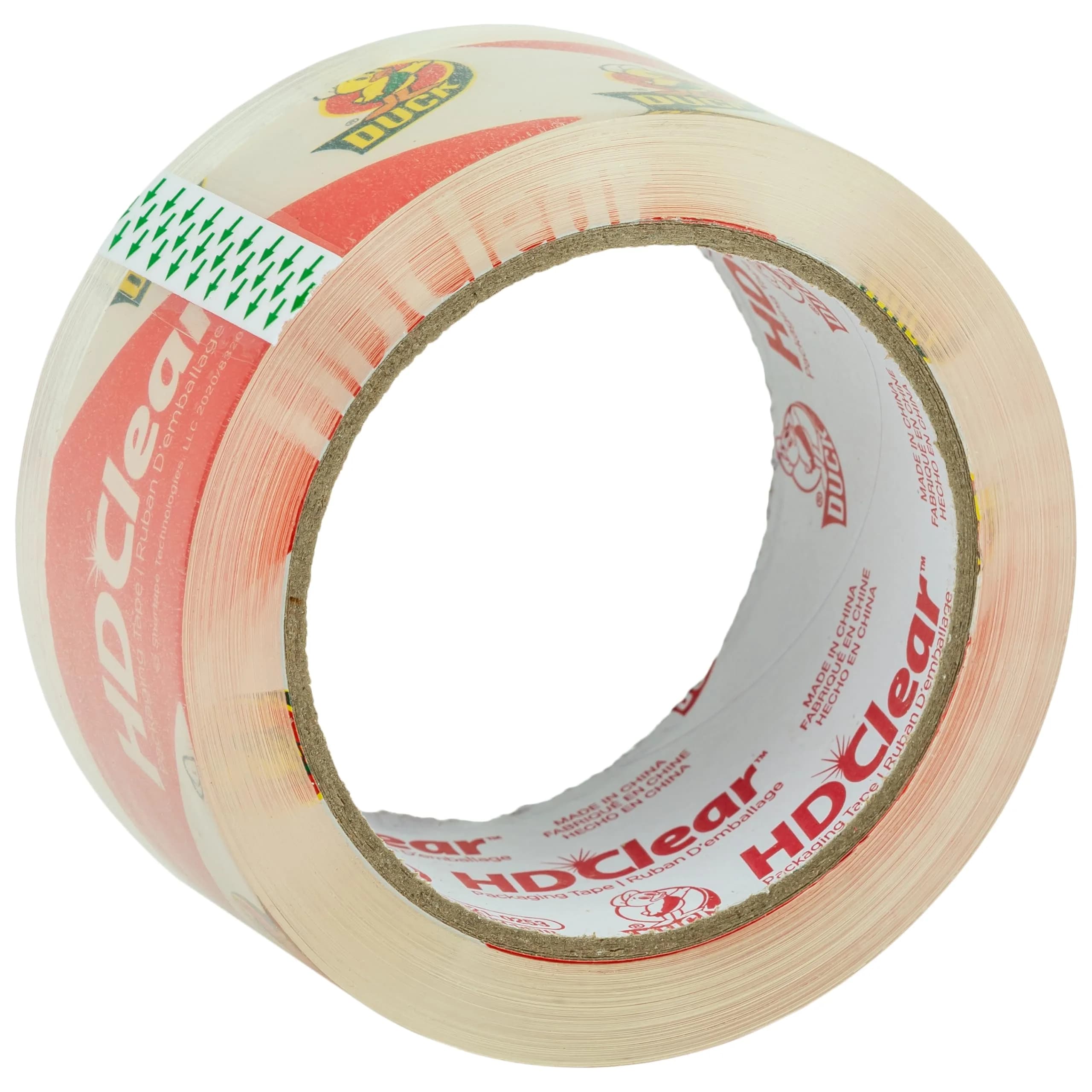 Duck HD Clear Packing Tape Refills - 6 Rolls, 1.88 in. x 54.6 Yards Each | Heavy Duty Shipping & Moving Tape - view 7