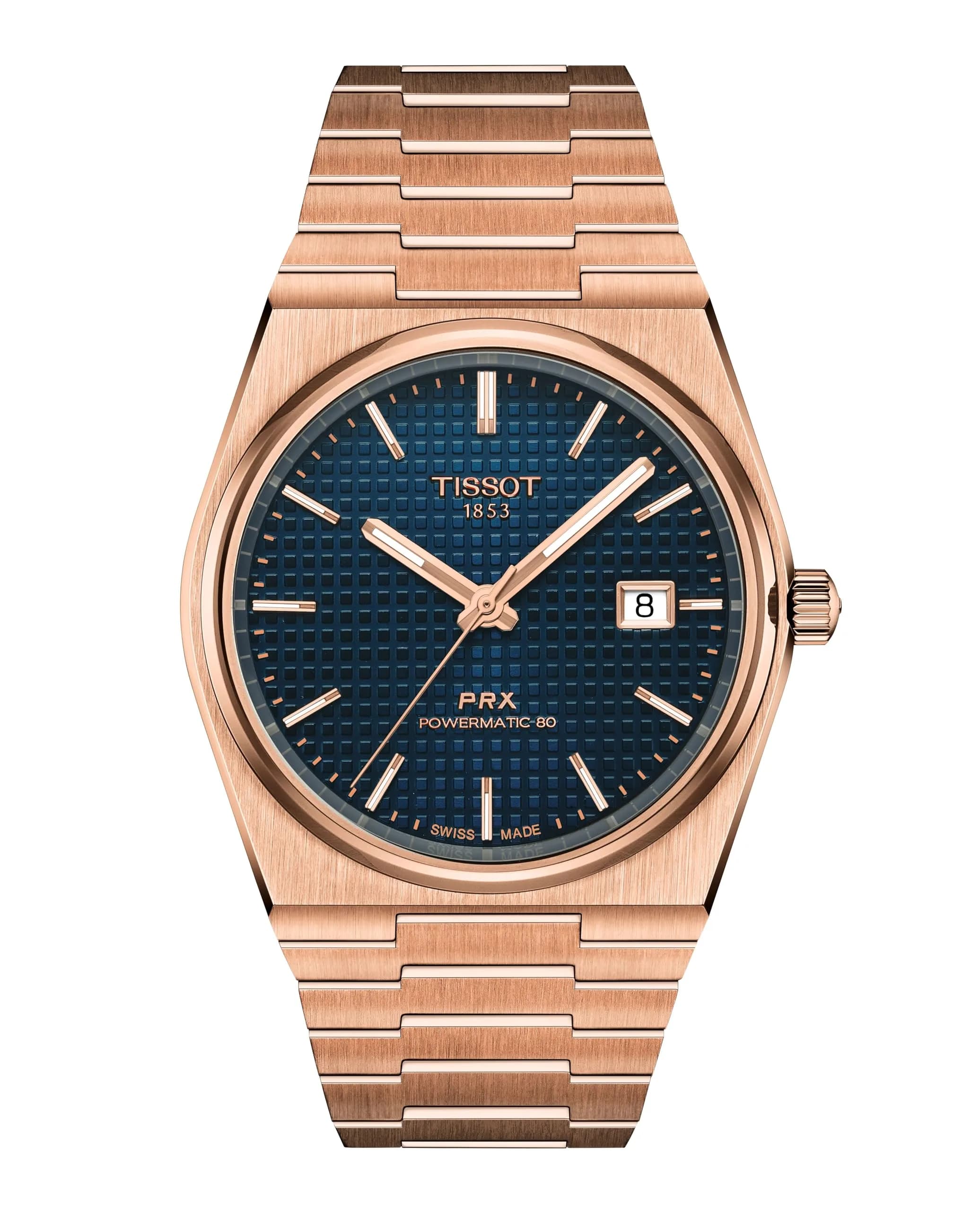Tissot PRX Swiss Automatic Men’s Watch 40mm Blue Dial | 80-Hour Power Reserve - main product image