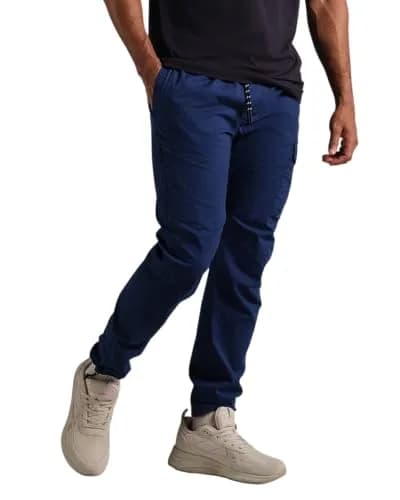 Municipal Cargo Pants | Rugged Cotton Ripstop, Mid Rise, Tapered Fit, Navy, 30" Inseam thumbnail 1