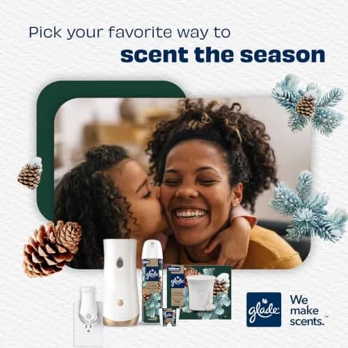 Glade PlugIns Scented Oil Refills Twinkling Pine & Cedar 3.35 fl oz (100 ml) | Festive Warmth for Indian Homes thumbnail 7