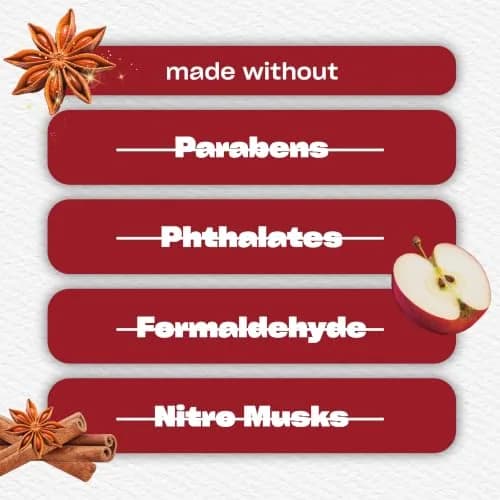 Glade PlugIns Scented Oil Refills Warm Apple & Spices 5 Count 3.35 fl oz | Festive Seasonal Fragrance thumbnail 4