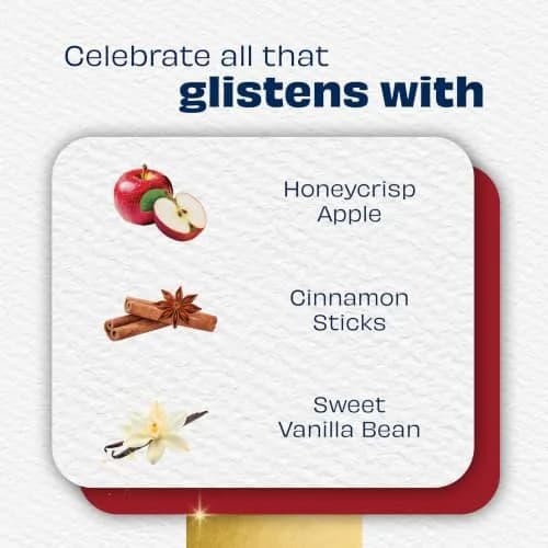 Glade PlugIns Scented Oil Refills Warm Apple & Spices 5 Count 3.35 fl oz | Festive Seasonal Fragrance thumbnail 3