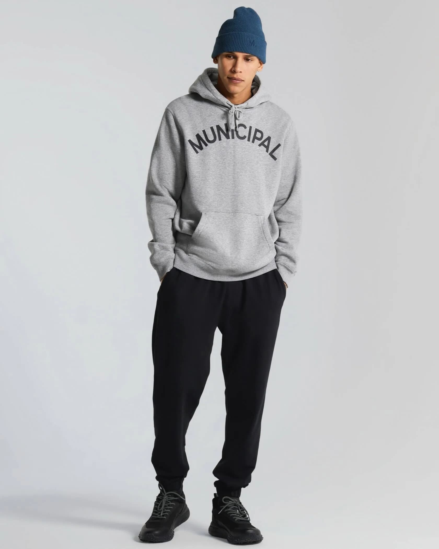 MUNICIPAL Men's M.OG-330 Hoodie X-Large | Comfortable Mid-Weight Athletic Hoodie thumbnail 3