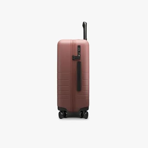 Monos Carry-On Plus Luggage (23"), Lightweight Hardside Spinner Suitcase with TSA Lock, Airline Approved, Terracotta, Red thumbnail 7