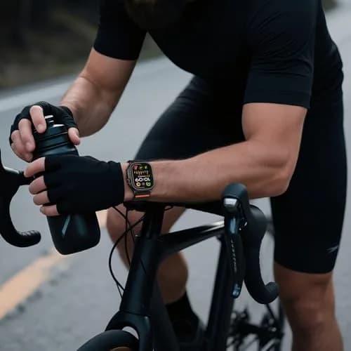 Unbeinst Elastic Sport Band for Apple Watch Ultra 3/2/1 49mm Men Women | Adjustable Nylon Parachute Buckle thumbnail 6