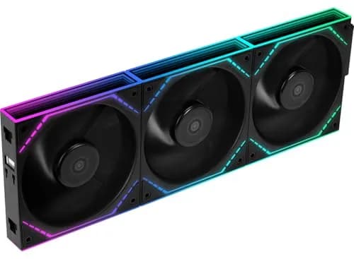 Thermalright TL-M12QR Reverse Airflow Case Fans 120mm 3-Pack | 1500RPM 47.6CFM PWM ARGB thumbnail 1