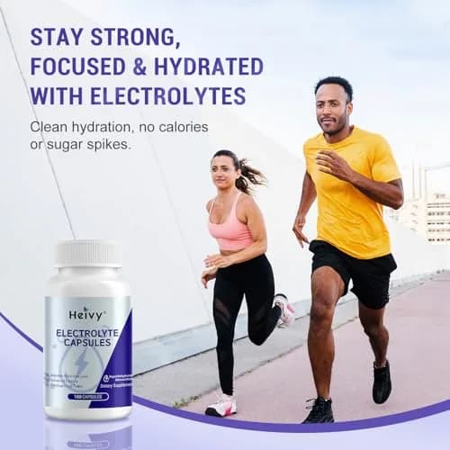 Heivy Electrolyte Capsules 100 Count | Support Hydration & Energy in India thumbnail 4